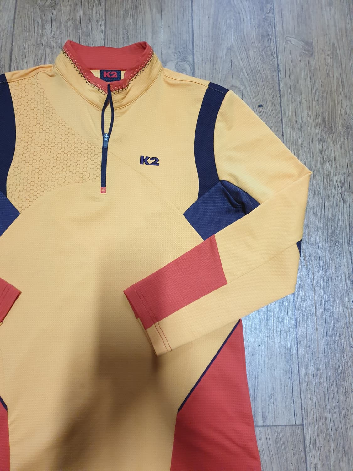 1017 k2 아웃도어 반집업 90 사이즈입니다 상품이미지3