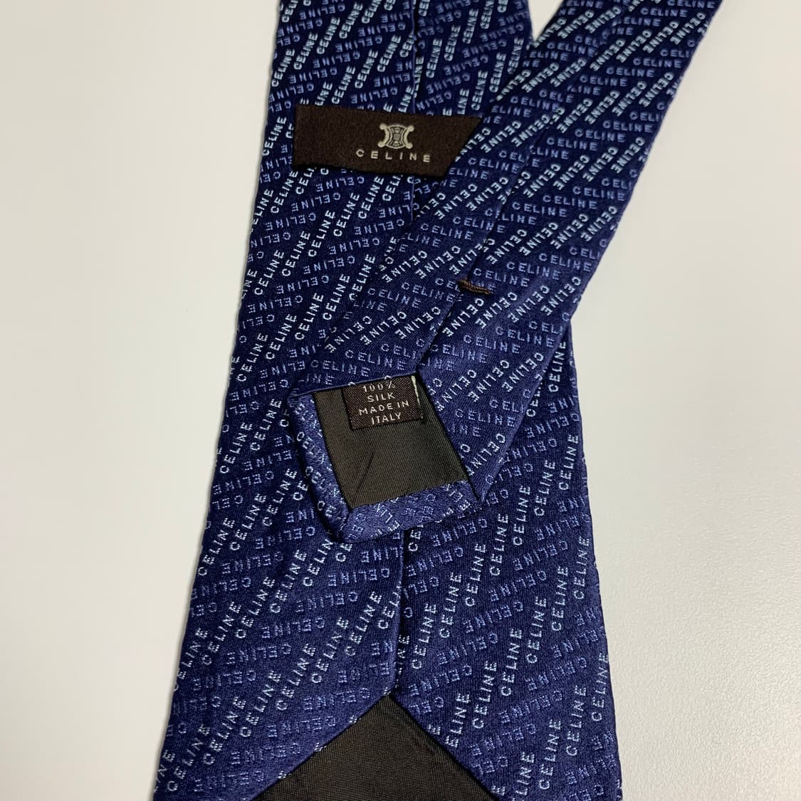 셀린느(CELINE) 모노그램 명품넥타이 최상급 A+등급 9.2cm 상품이미지7