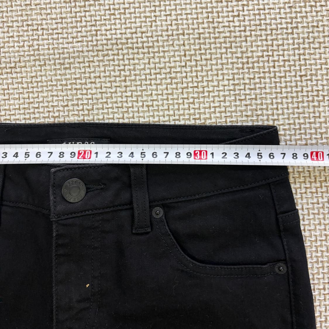 28 게스 블랙 청바지 0609D2 상품이미지7