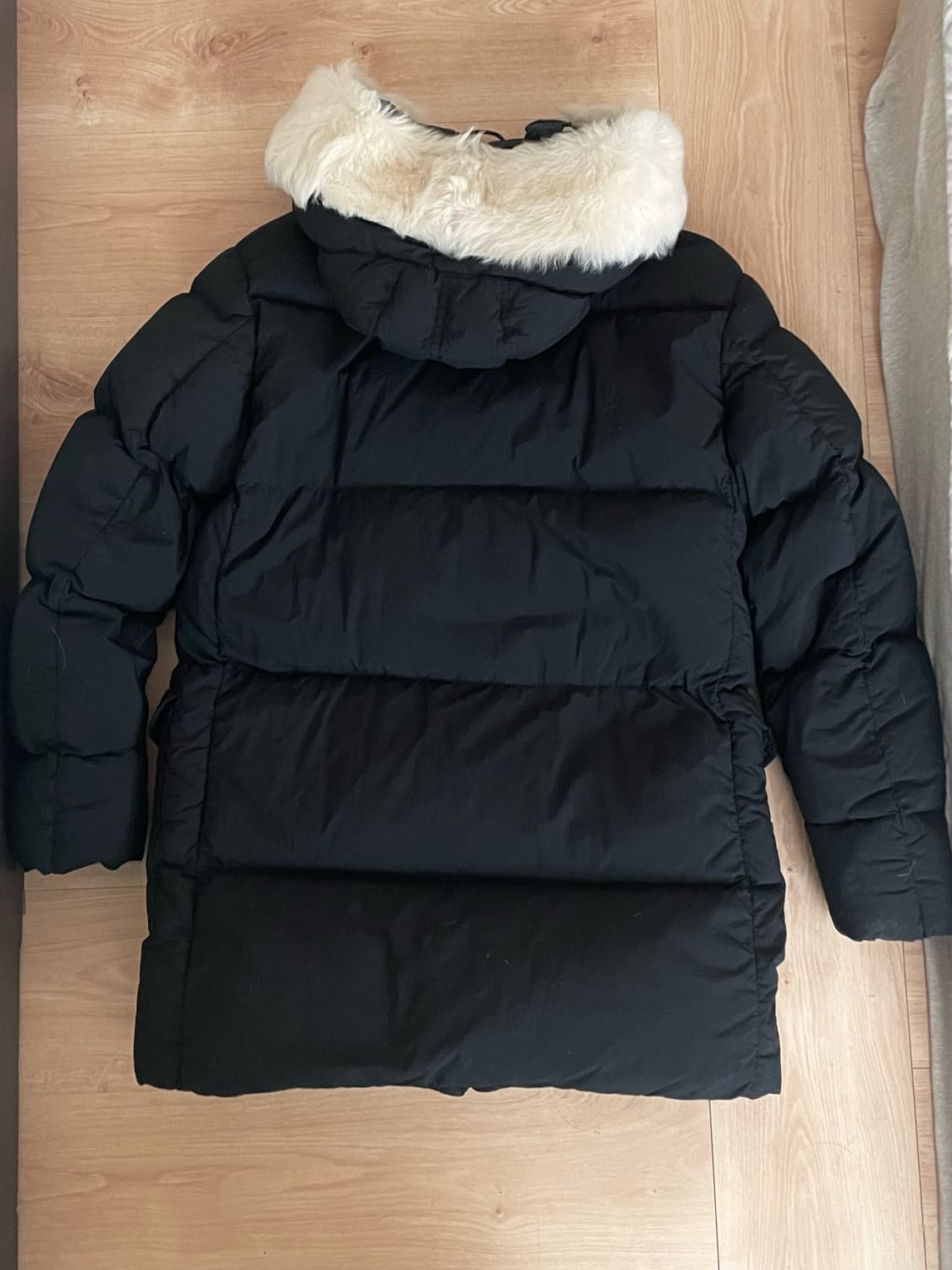 Ten C 텐씨 헤비 다운 파카 44사이즈 검정 상품이미지3