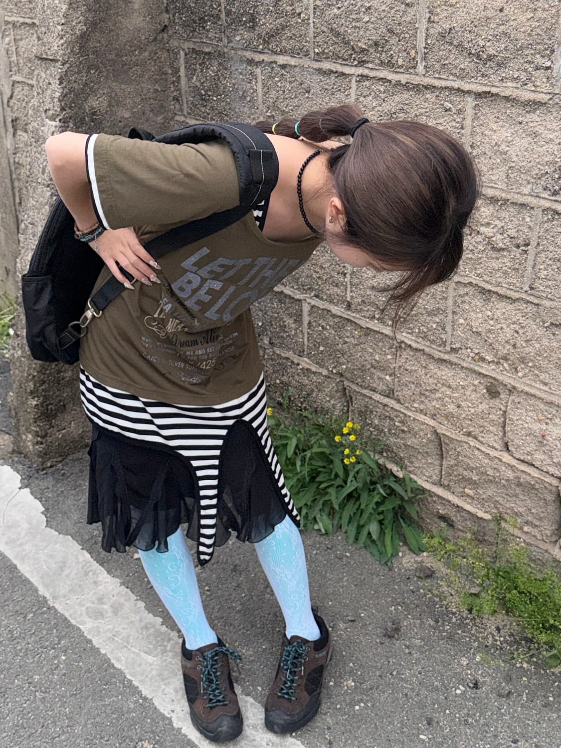 y2k 레이어드 상의 세트 상품이미지6