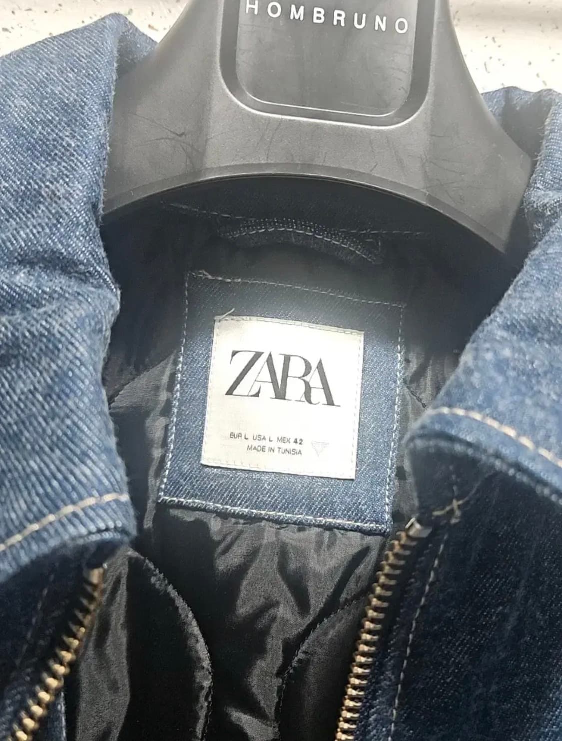 자라 데님 봄버 자켓 L 상품이미지7