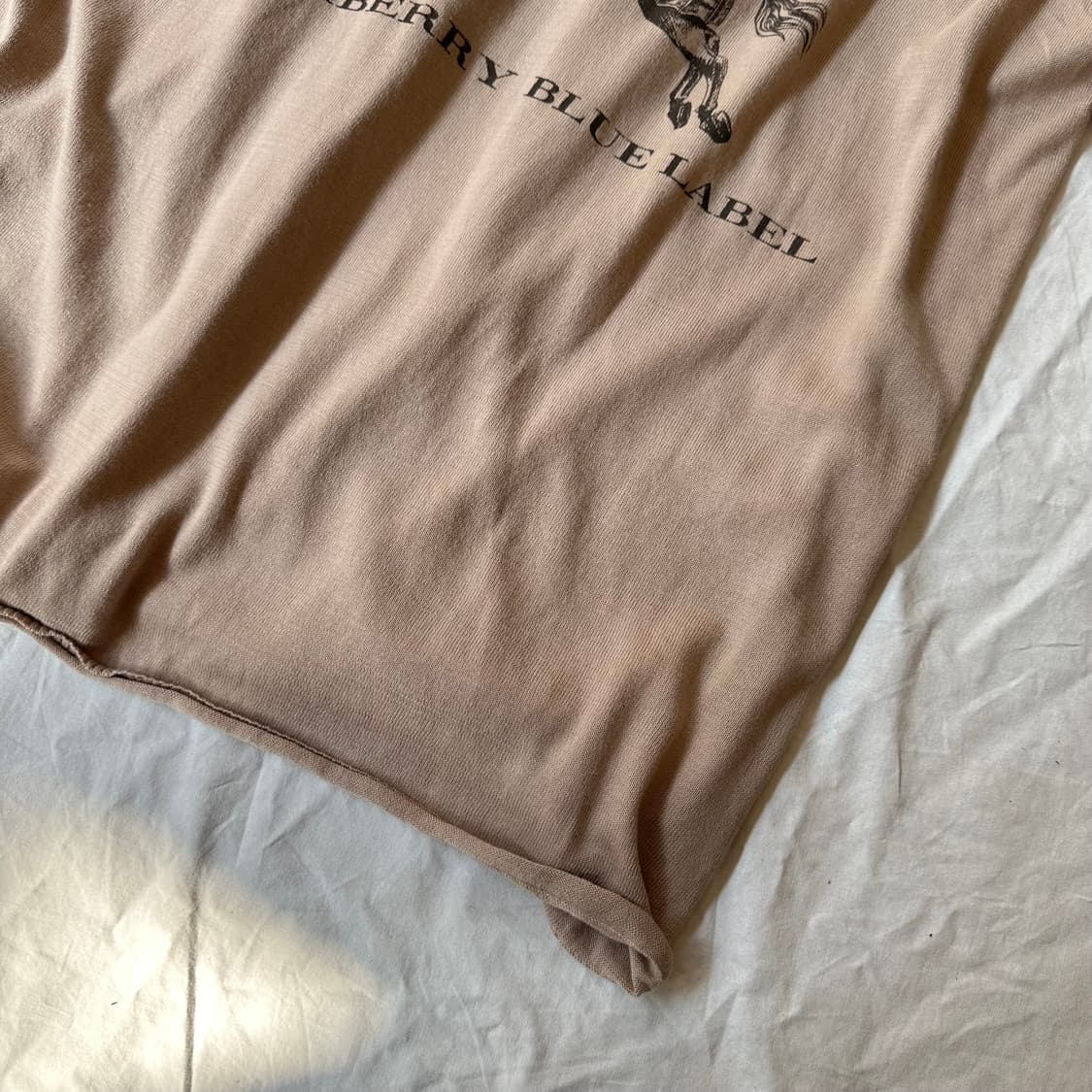 버버리 블루라벨 burberry 리본 반팔 니트 상품이미지5