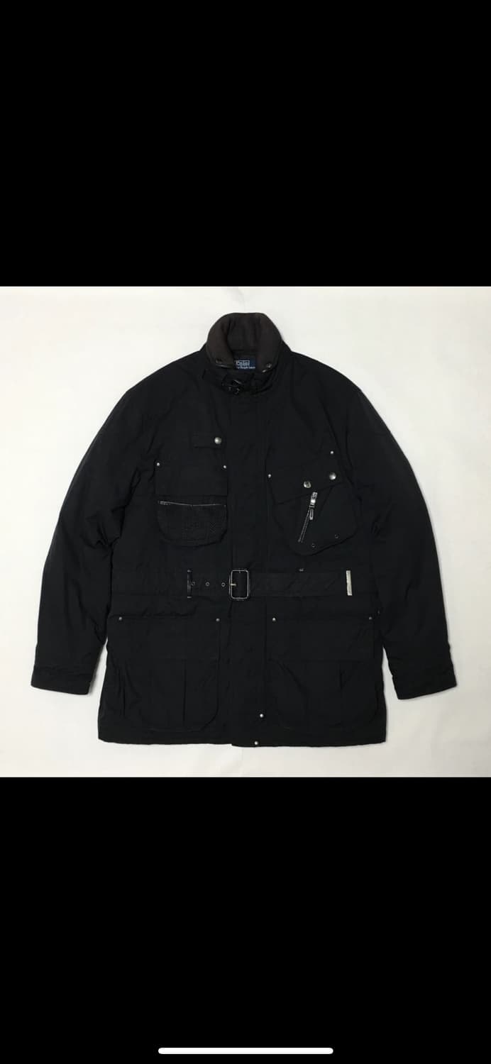 폴로 멀티포켓 벨티트 퀼팅 필드자켓-XL 상품이미지2