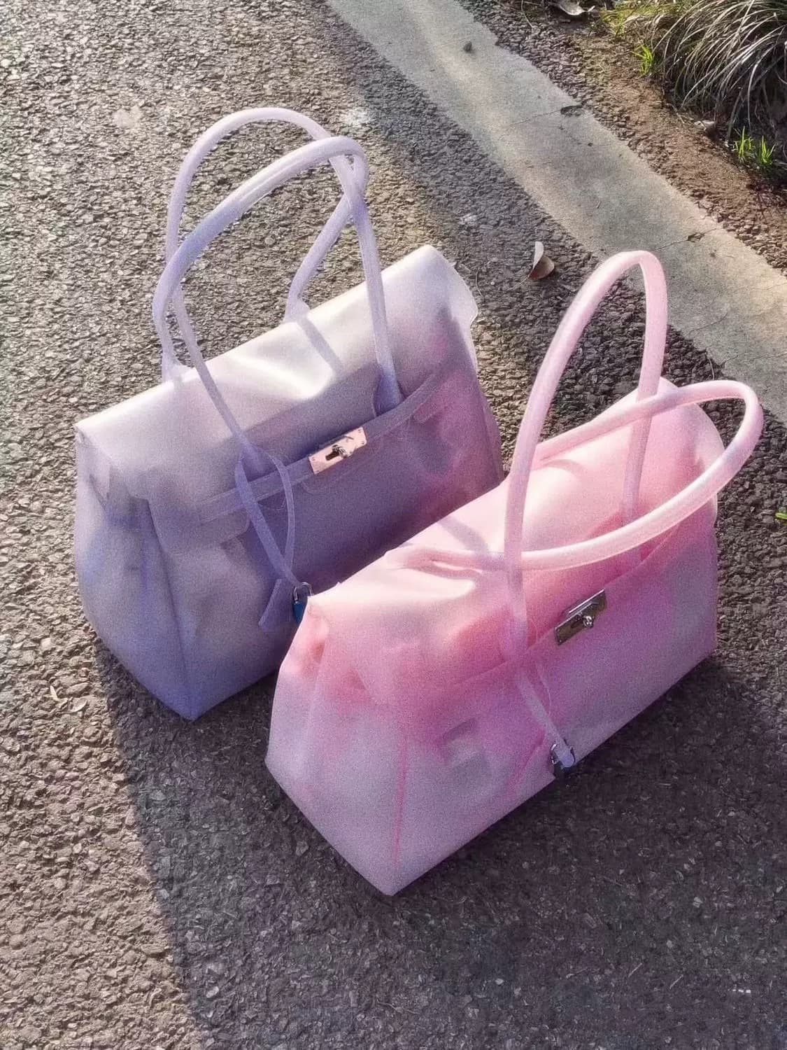 최저가🎀 키키 젤리 버킨백 y2k 퍼킨백 상품이미지2