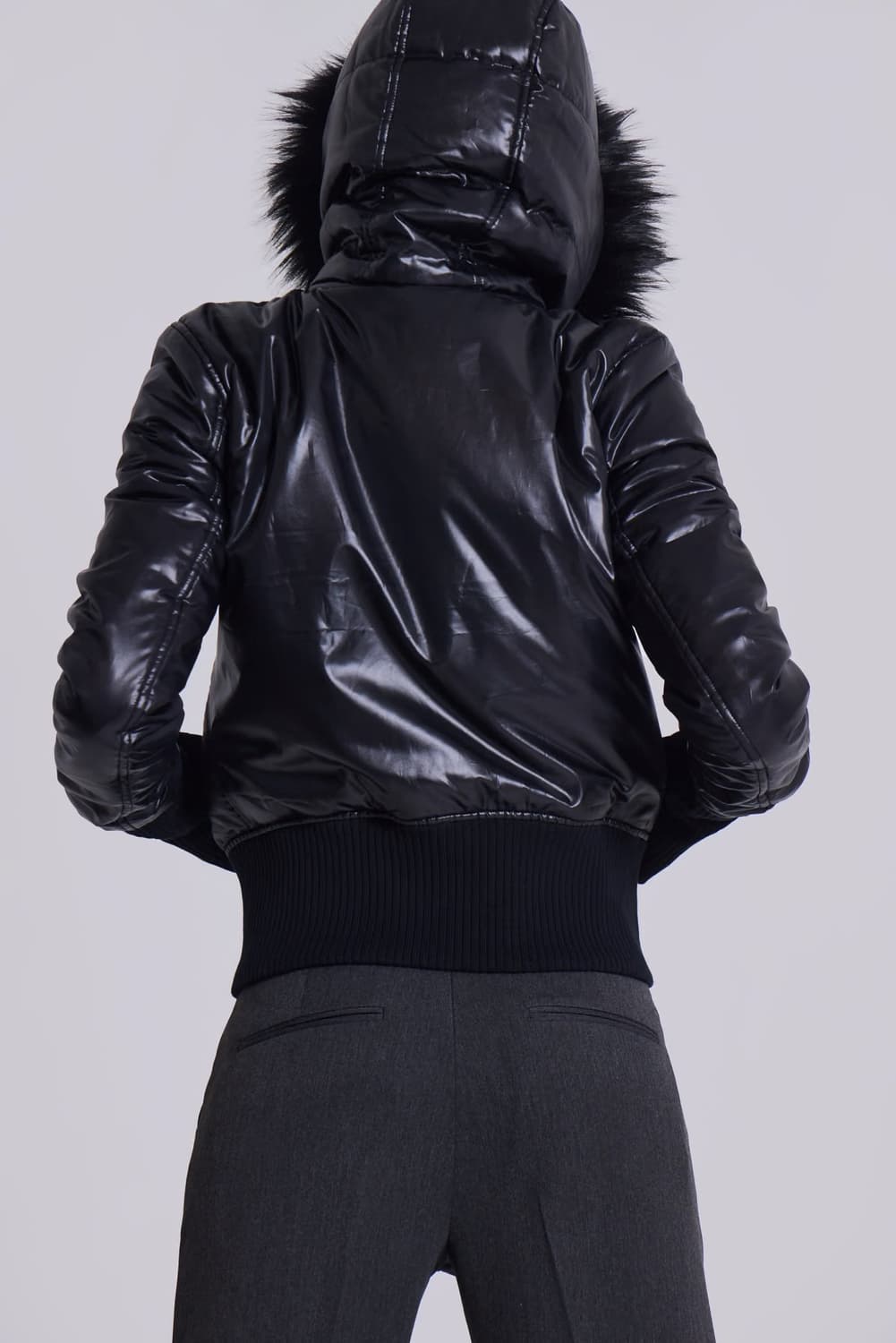 제이디드런던 블랙 머큐리 푸퍼 자켓 xxs 상품이미지2