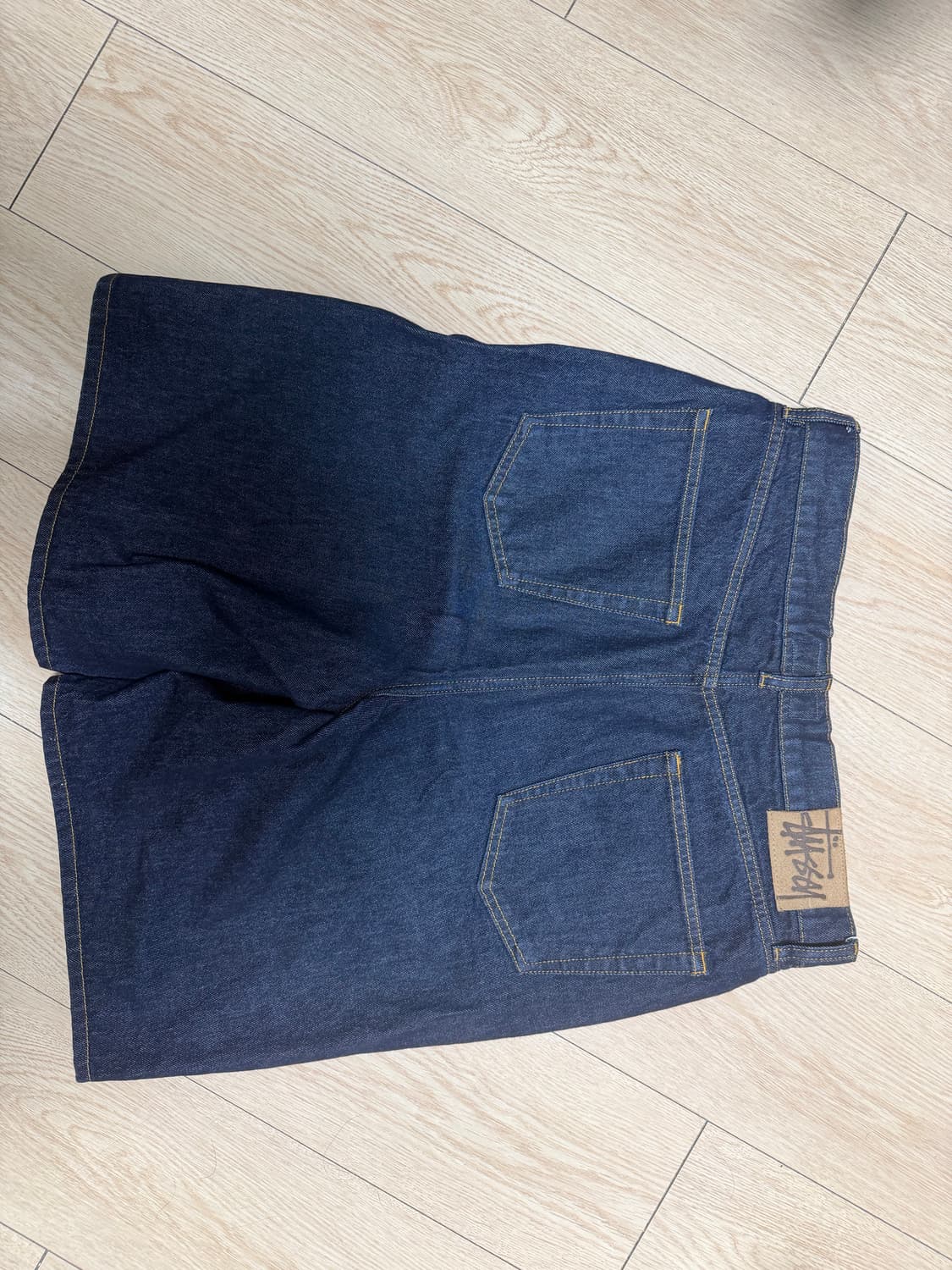 스투시 빅올 쇼츠 린스드 인디고 상품이미지2