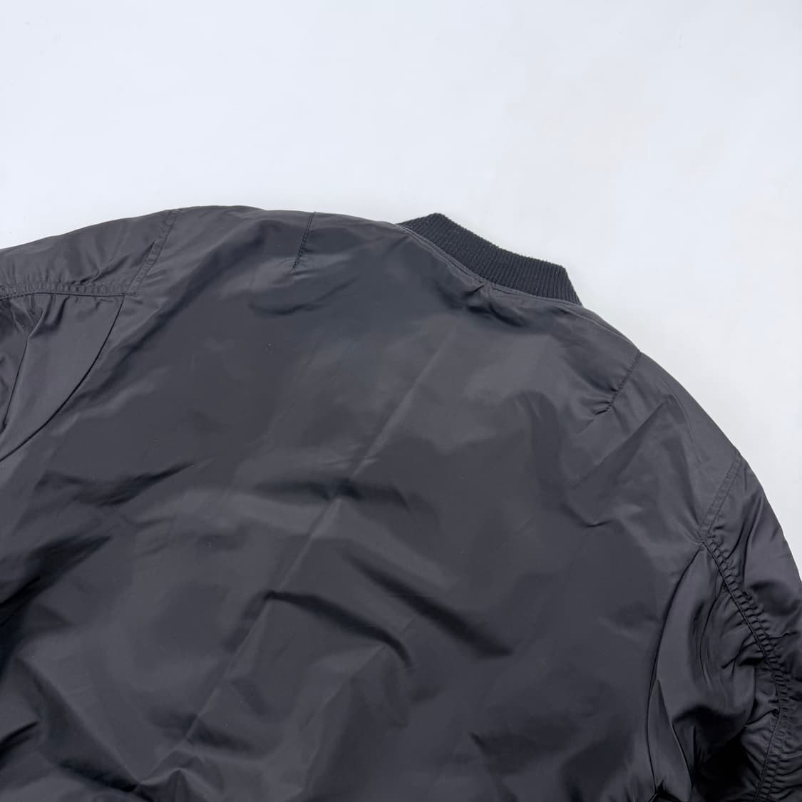 알파인더스트리 ma-1 블랙(L) 상품이미지8