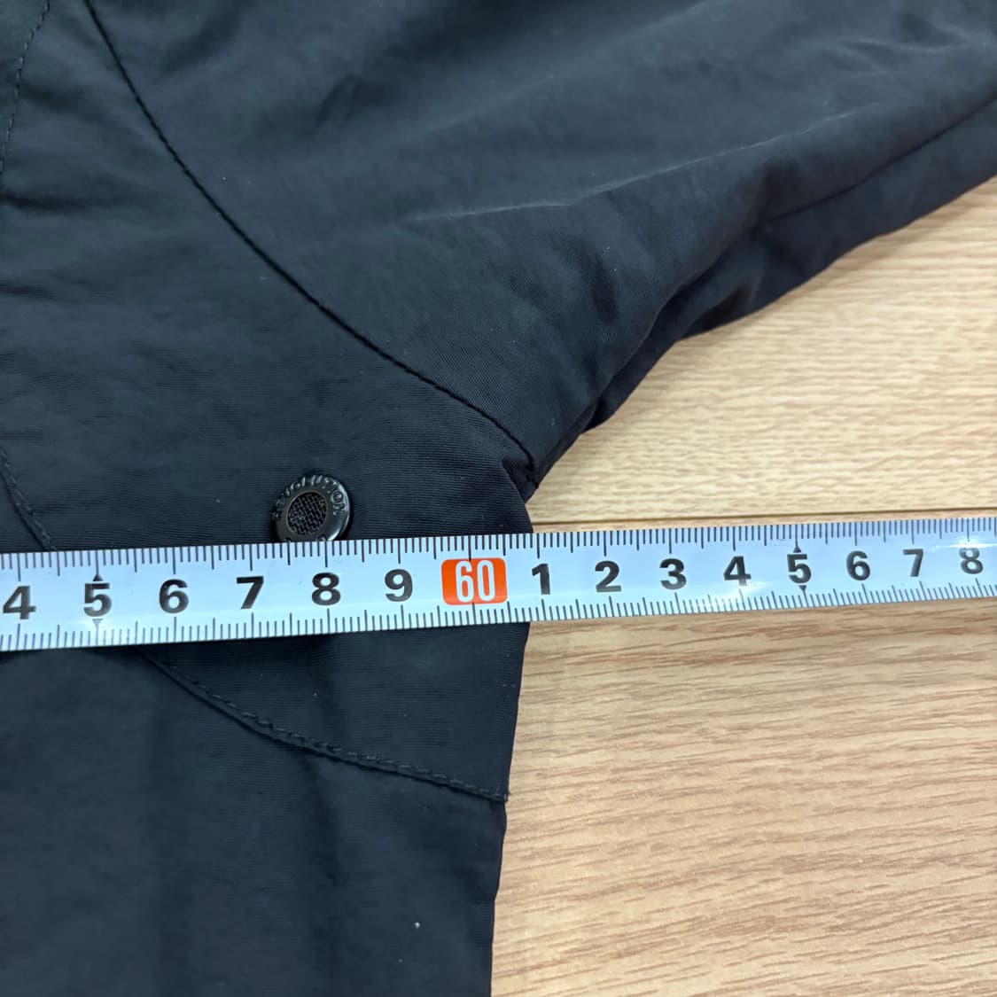 DOHC 블랙 후드 바람막이 점퍼 XL 상품이미지8
