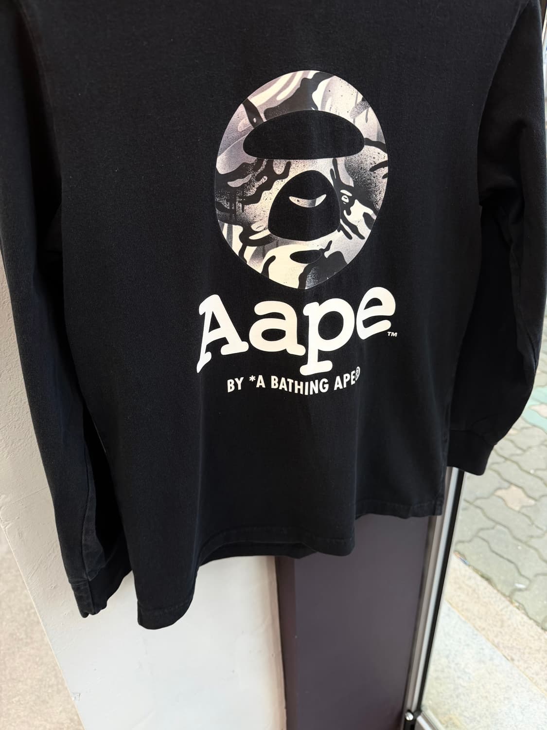 S/ 베이프 AAPE 사루카모 맨투맨 상품이미지6