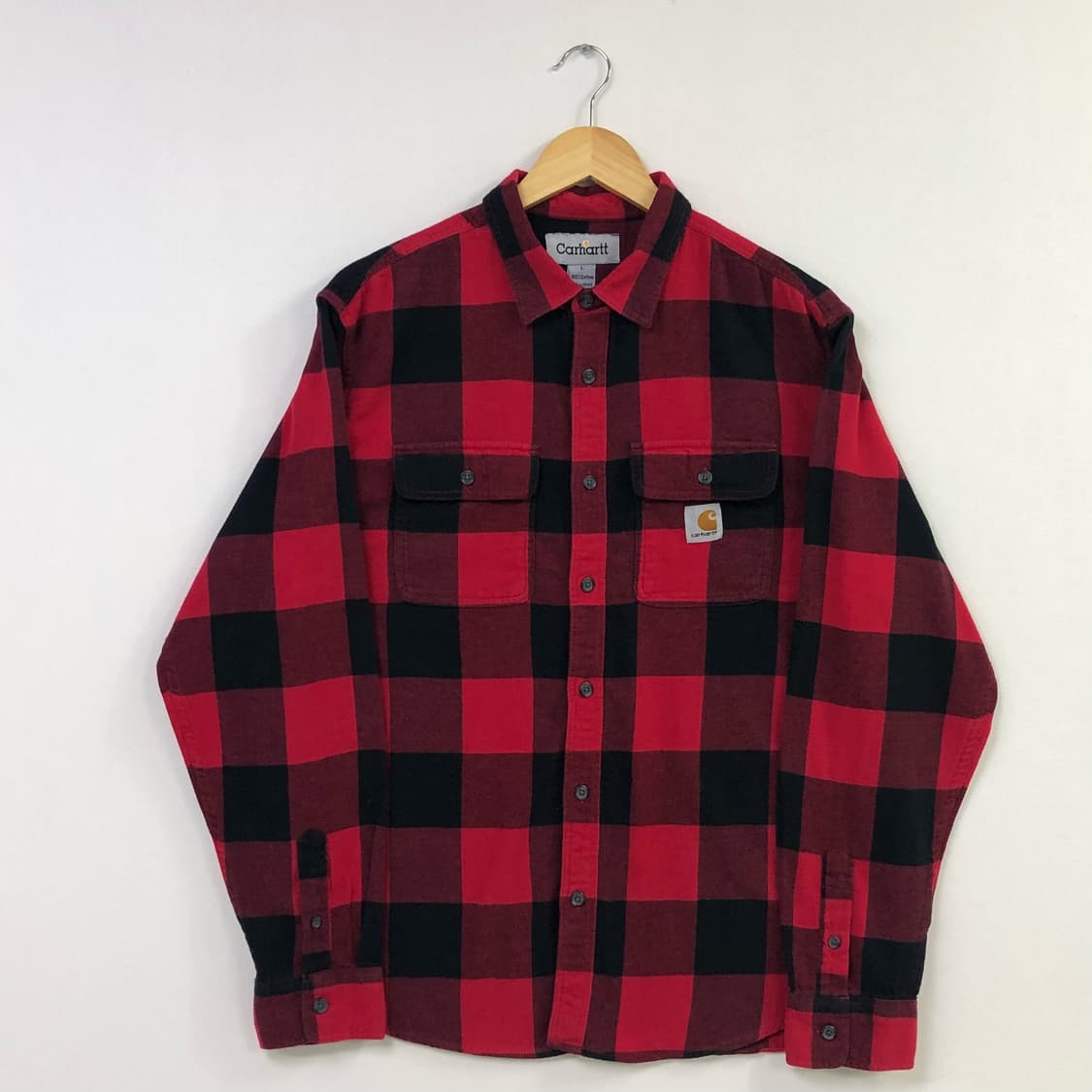 L 칼하트 체크 셔츠 상품이미지2