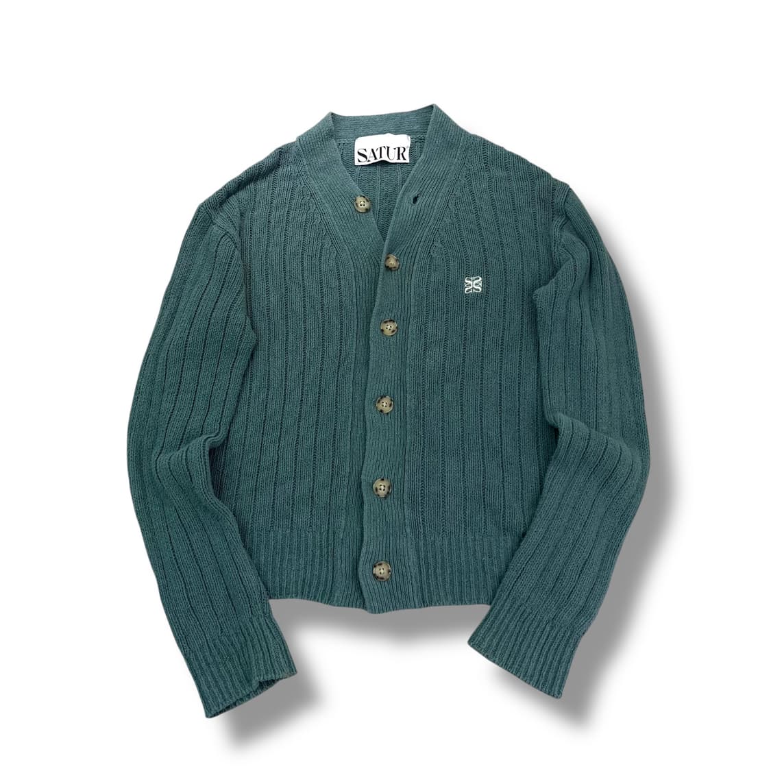 100 25s/s 세터 파로 오버 사이즈 부클 가디건 상품이미지1