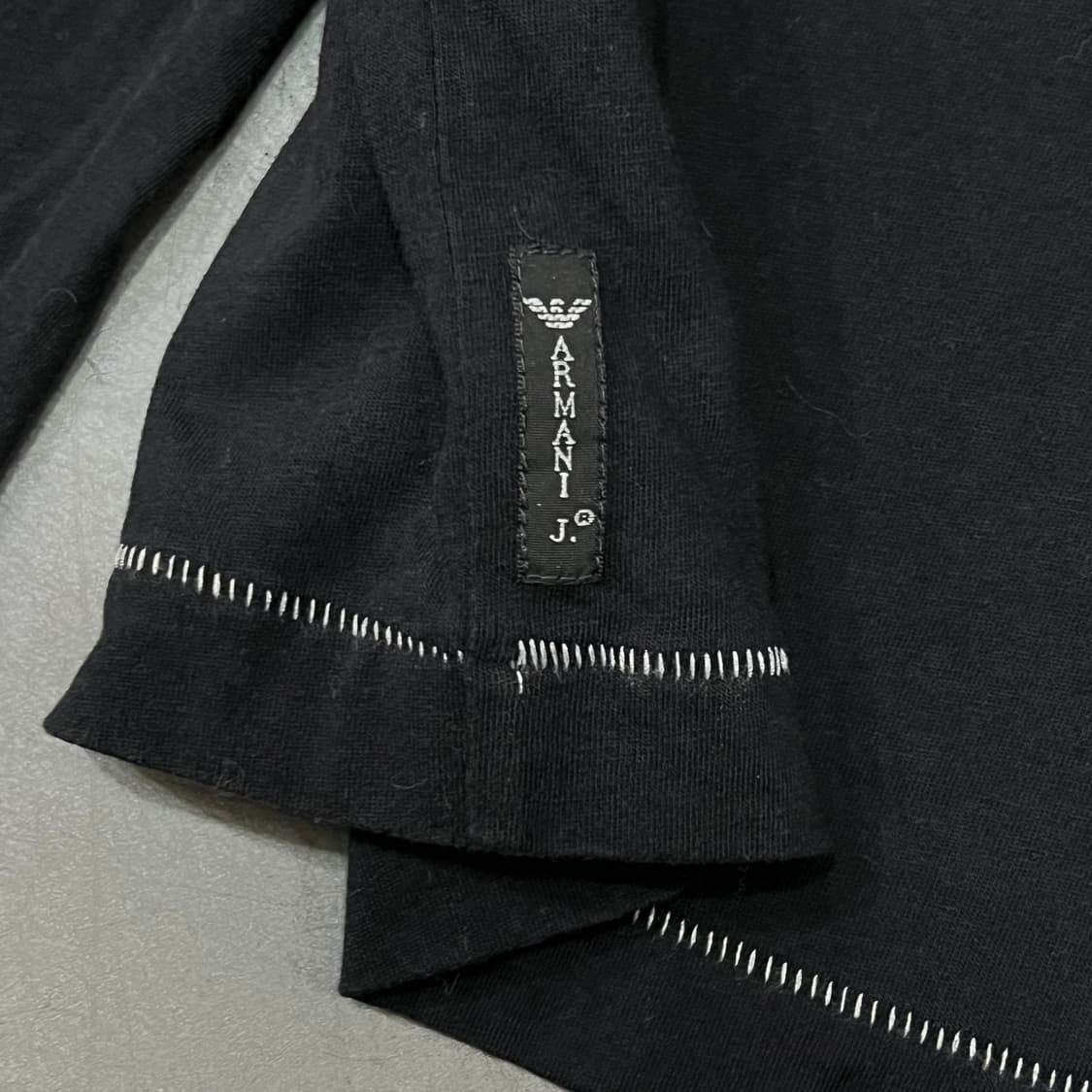  아르마니 진스 로고 롱슬리브 y15539 상품이미지5