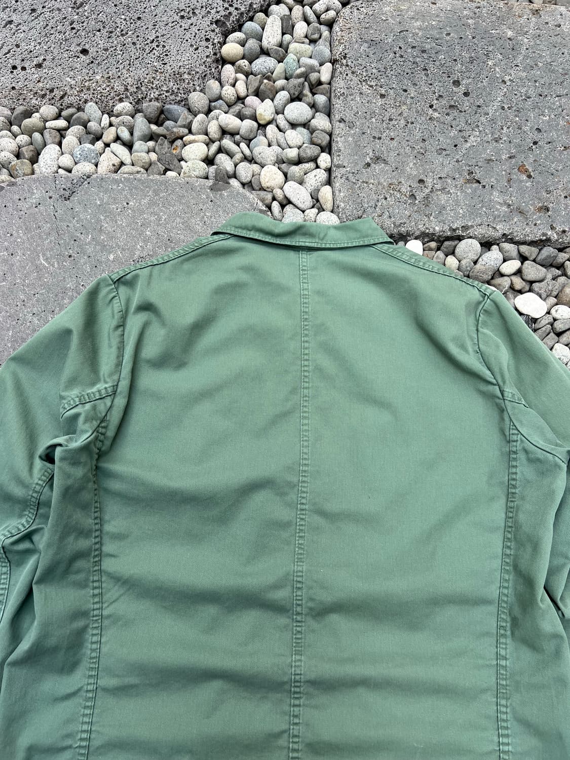 OLD VINTAGE FRENCH GREEN 빈티지프렌치워크자켓 상품이미지8