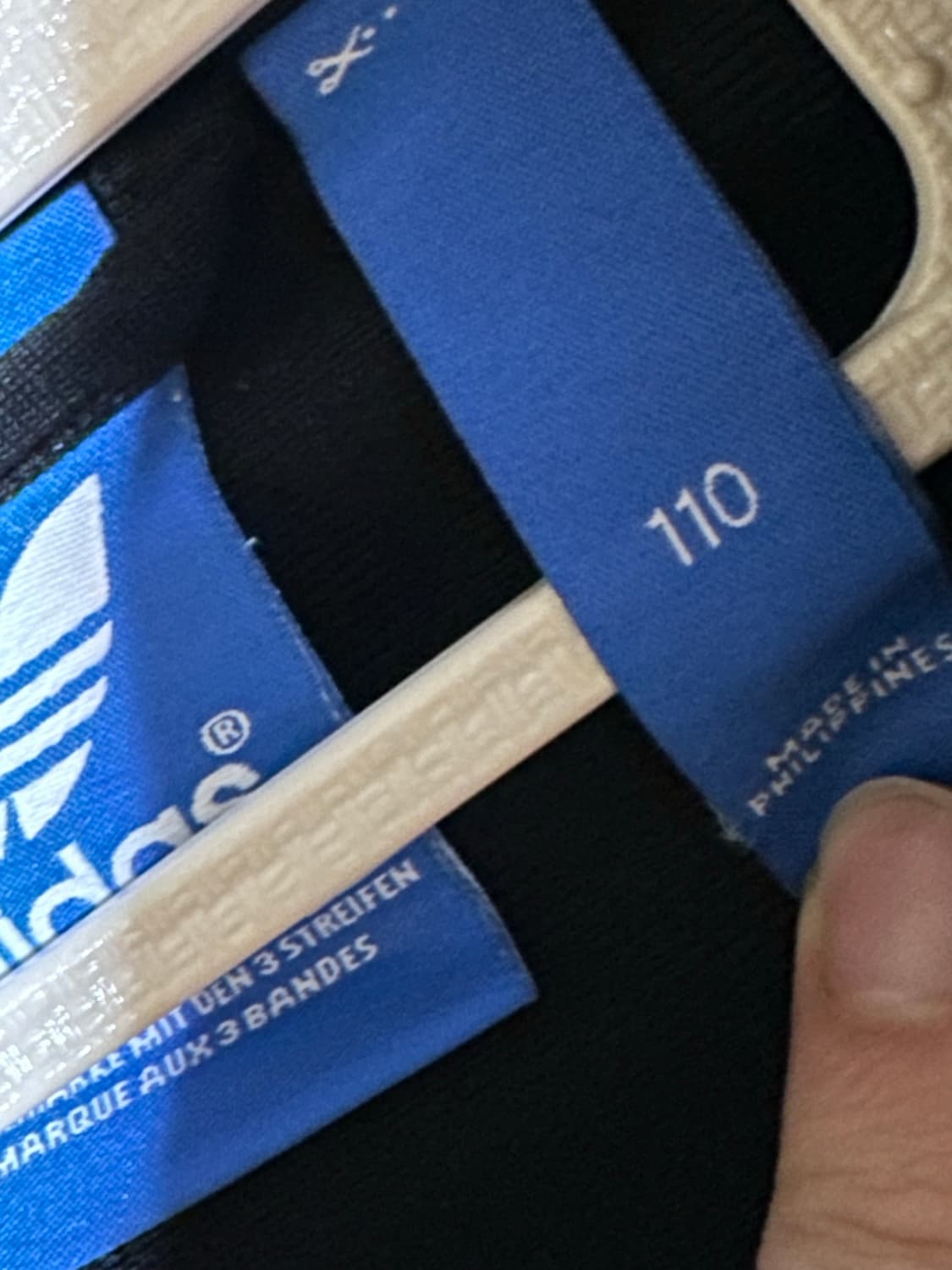 아디다스져지 아디다스 블랙 파이어버드 트랙탑 집업 불꽃져지 아디다스110 상품이미지4