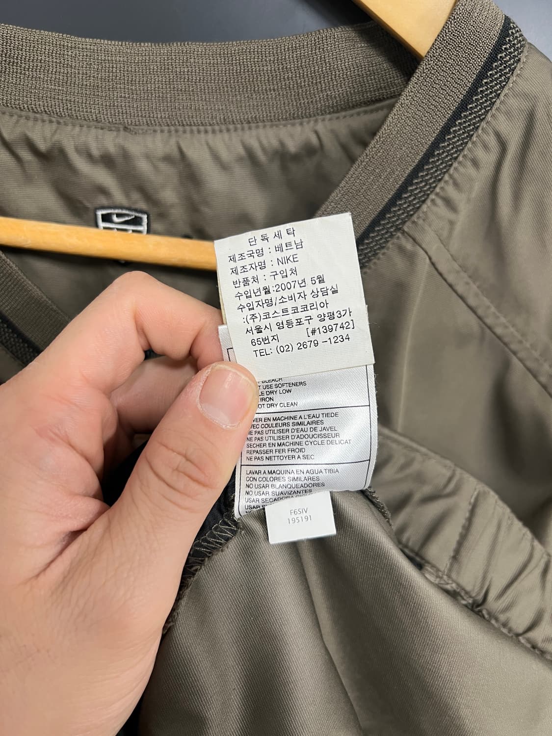 NIKE 나이키 골프 사이드 로고 웜업 상품이미지5