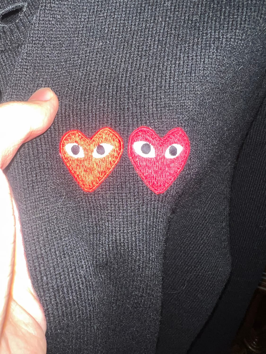 꼼데가르송 더블와펜 가디건 상품이미지2