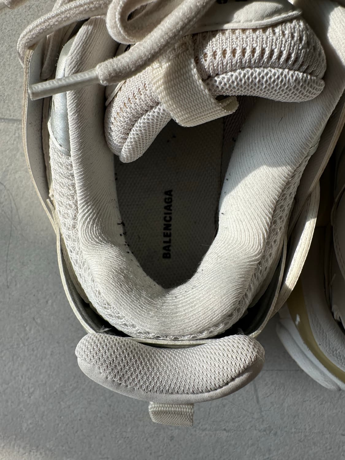 발렌시아가 트랙 화이트 판매 상품이미지6