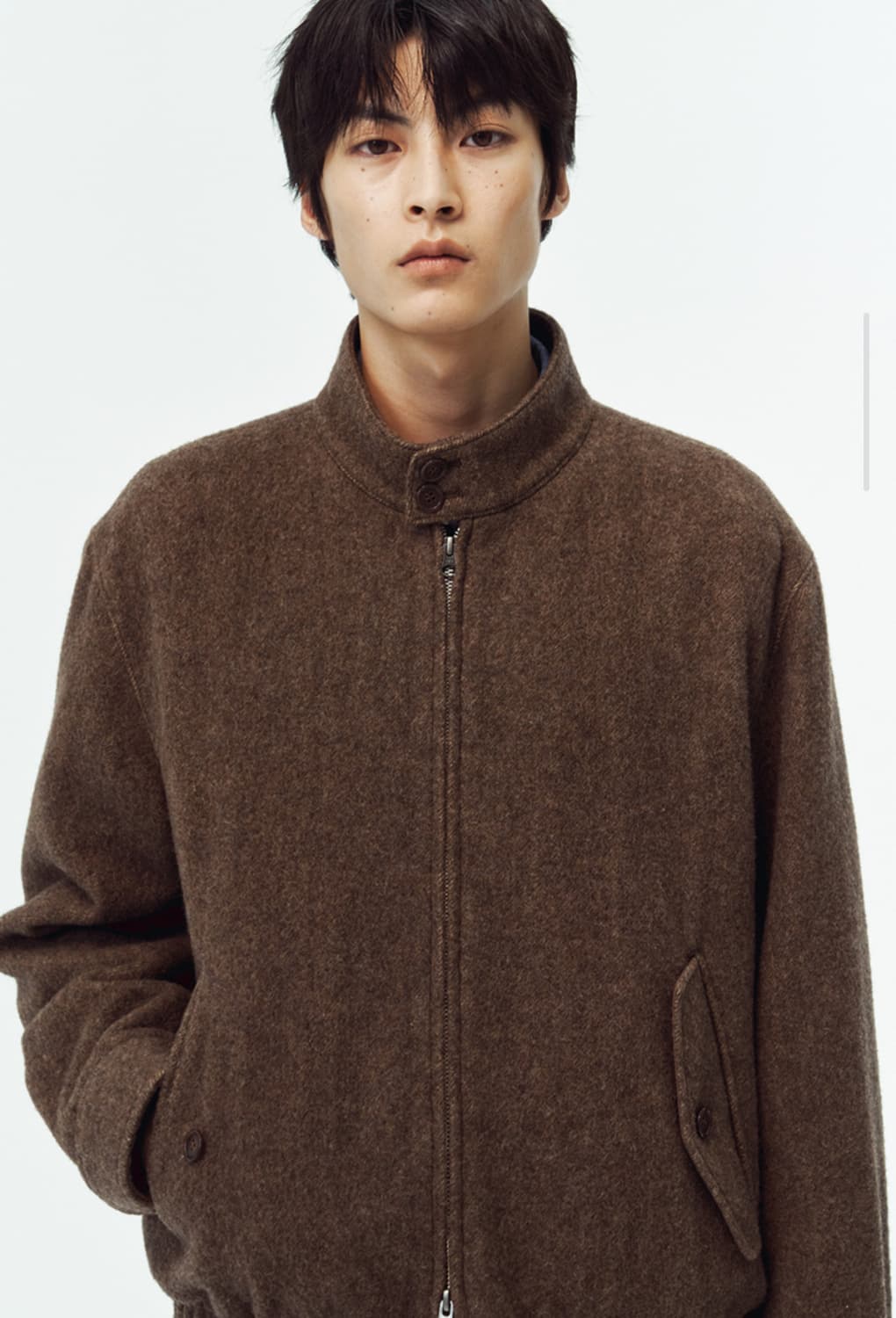 [1] 블랭크룸 해링턴 울 자켓 브라운 / 헤링턴 트위드 블루종 상품이미지9