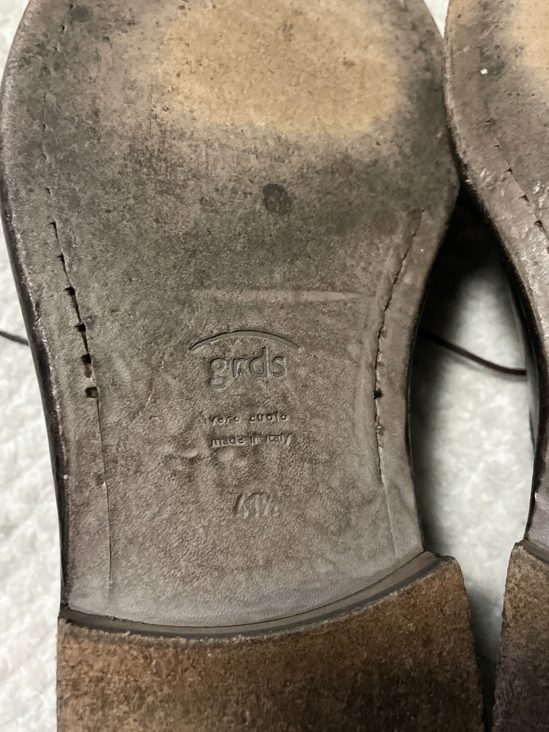 GRDS 그라더스 블루처 08 레더 더비 슈즈 브라운 상품이미지10