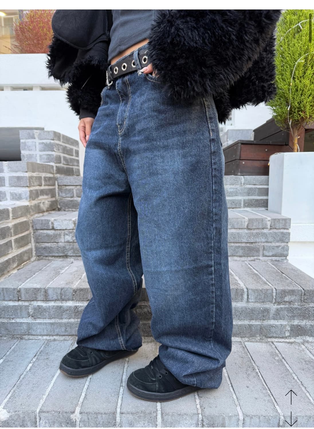 워시드 데님팬츠 상품이미지3