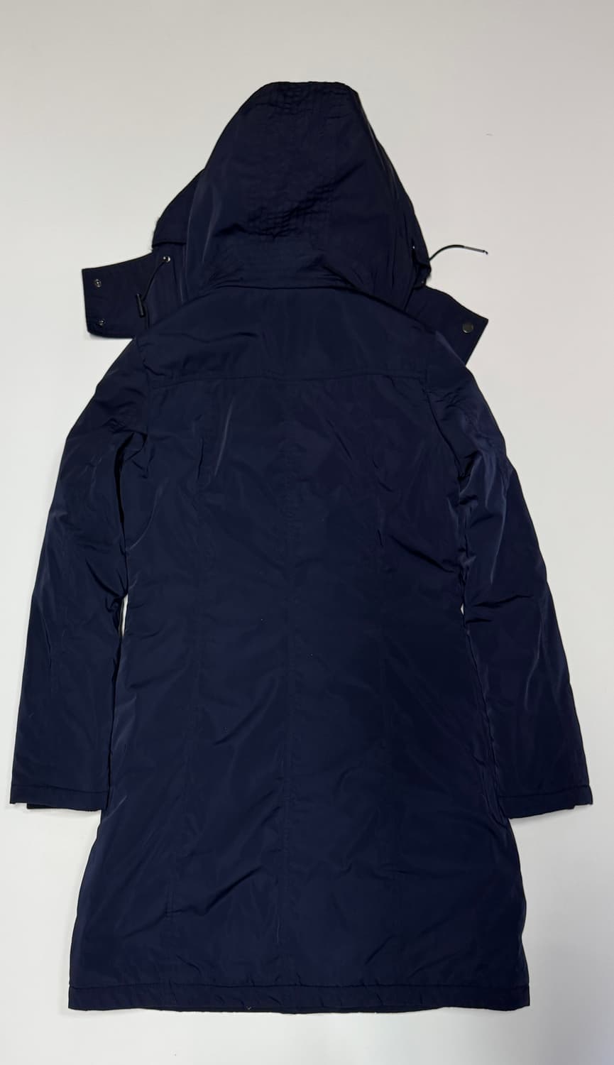 여성 타미힐피거 페이크 퍼 후드 롱 점퍼 상품이미지2