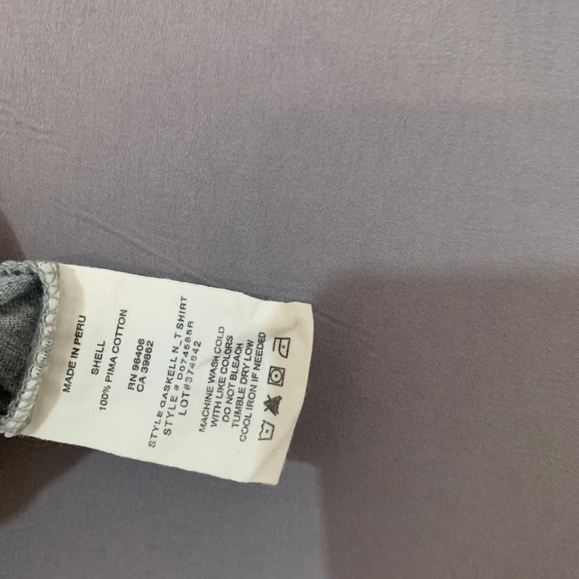 S THEORY 띠어리 가스켈 피마 코튼 라운드 반팔티 상품이미지4