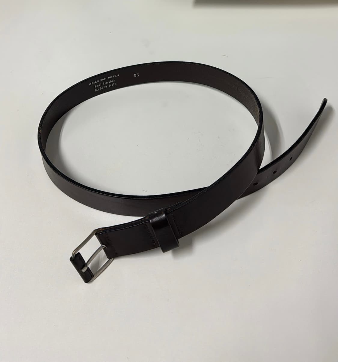 00s 드리스반노튼 아카이브 레더 벨트 상품이미지2