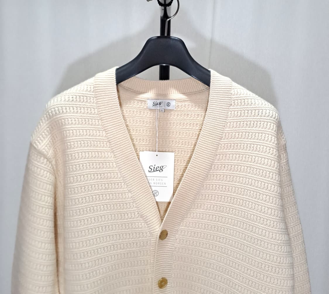 (새제품 택포) 지이크 포켓 니트 브이넥 가디건 A987 상품이미지2