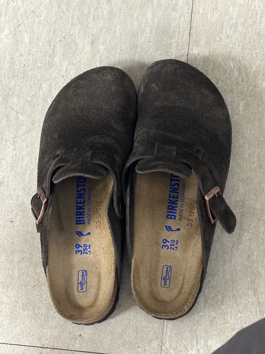 버켄스탁 보스턴 모카 250(39) 실착 1회 상품이미지1