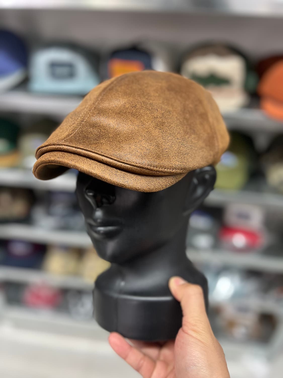 무스탕 크렉 헌팅캡 상품이미지3