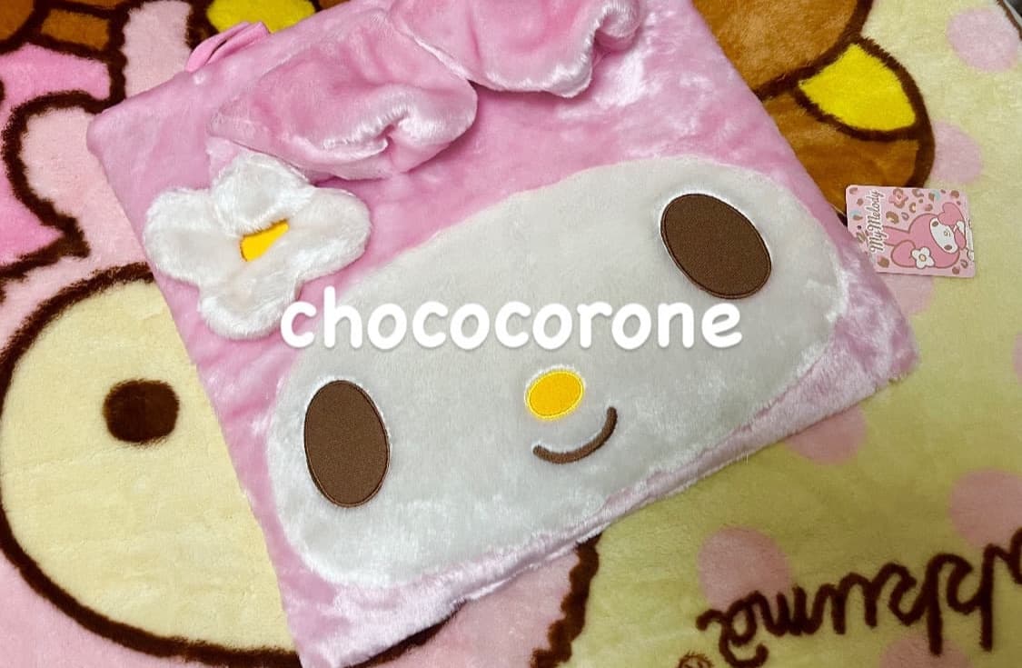 고전 마이멜로디 로즈보아 방석 쿠션 방꾸 갸루 상품이미지1