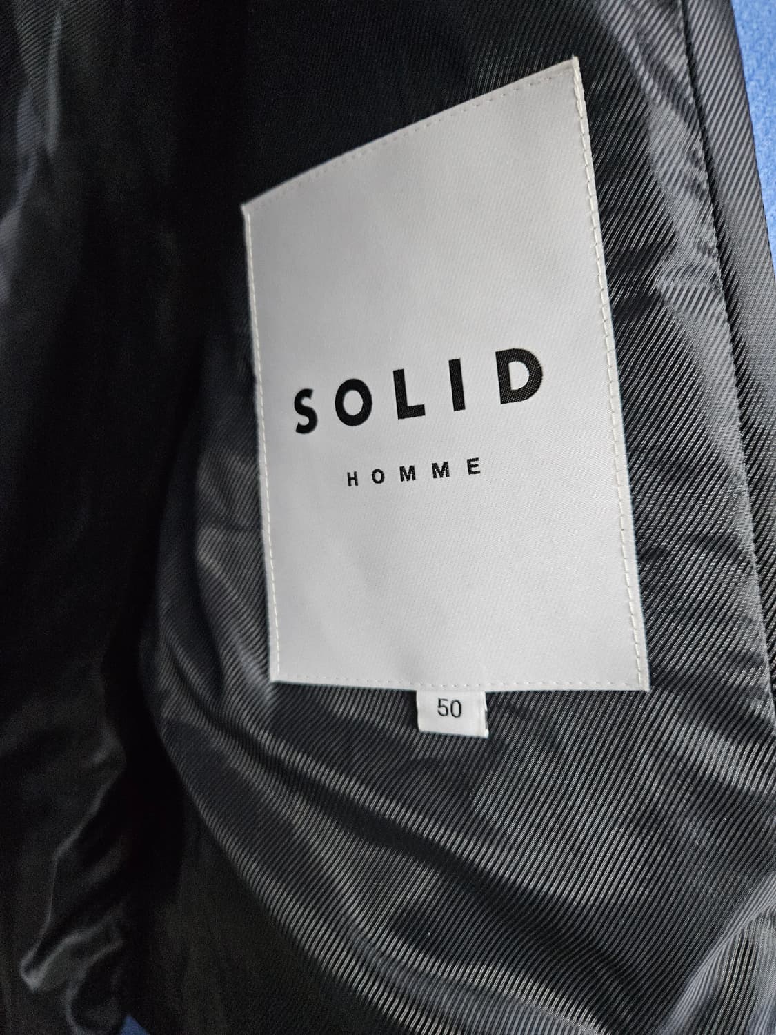 솔리드옴므 남성 코트105 하프코트 상품이미지6