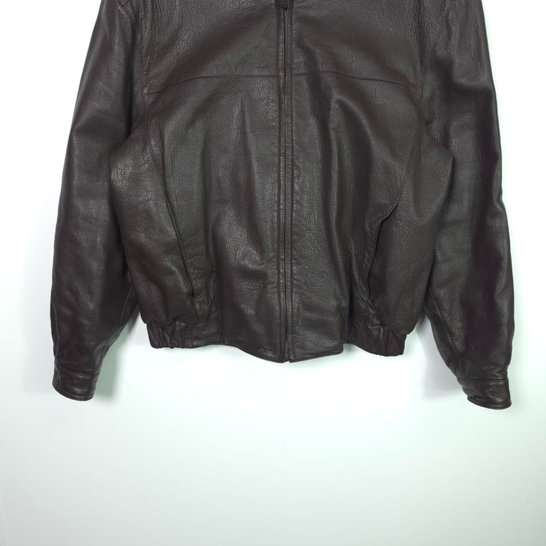 ANDREW MARC 빈티지 리얼레더 자켓 3XL 상품이미지4