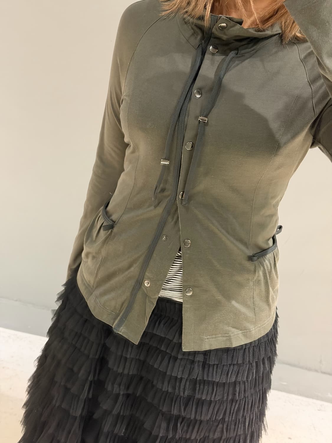 Hiroko koshino high-neck jacket  상품이미지3