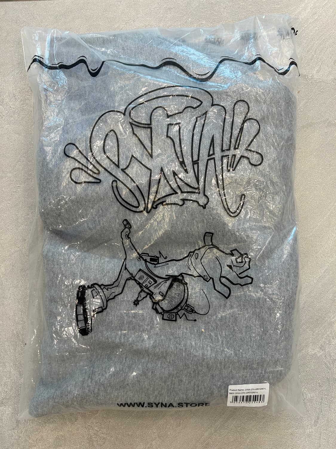 Syna wrld Hoodie Grey L 상품이미지2