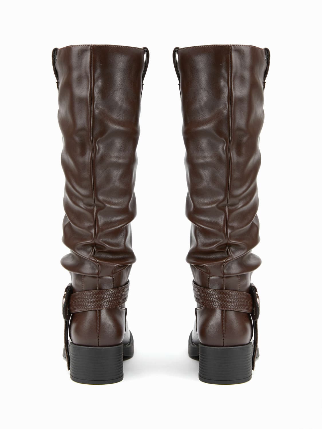 CIDER 하이 부츠 브라운 상품이미지6