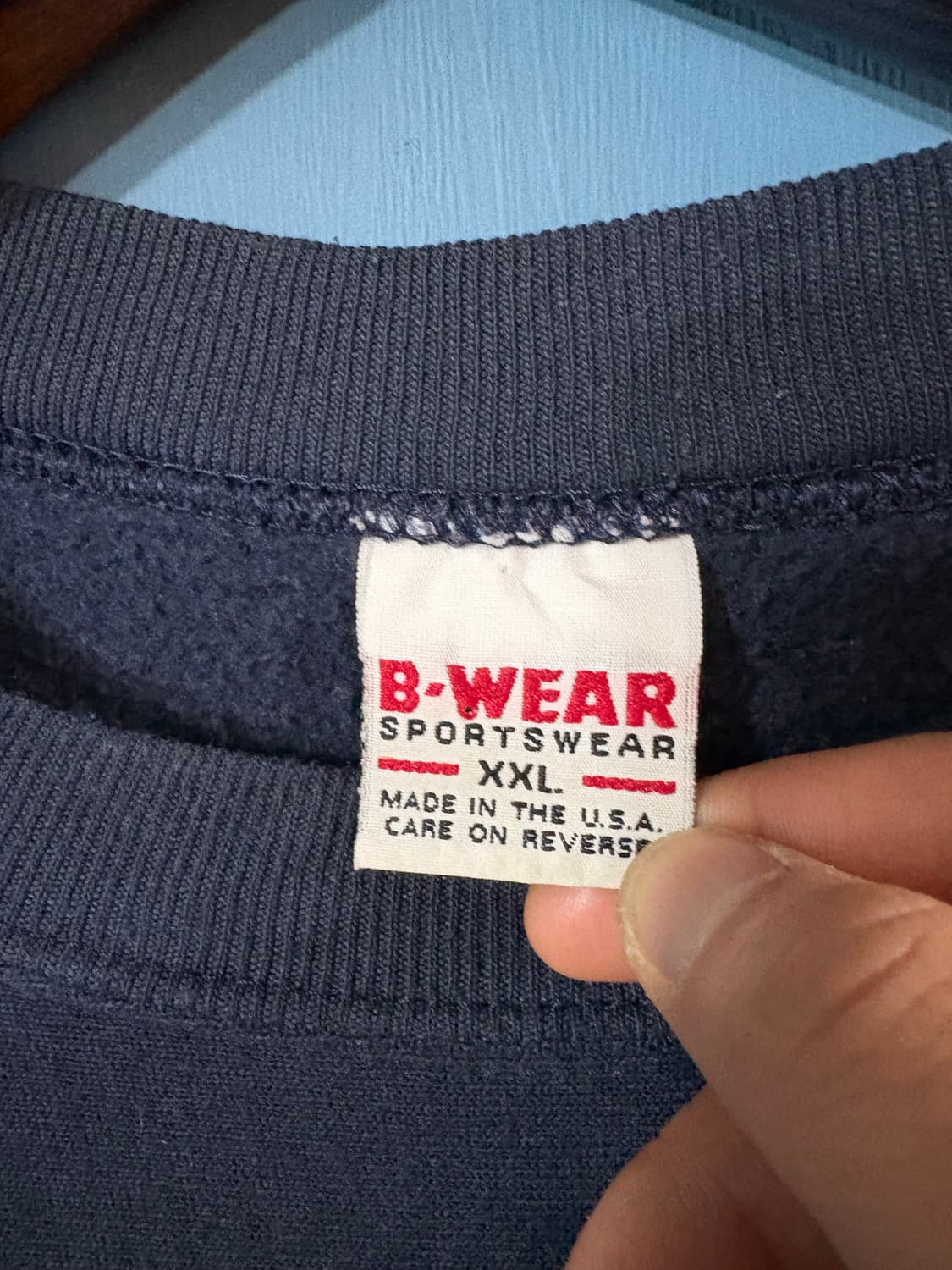 90's B-wear sportswear Sweat shirt 상품이미지3