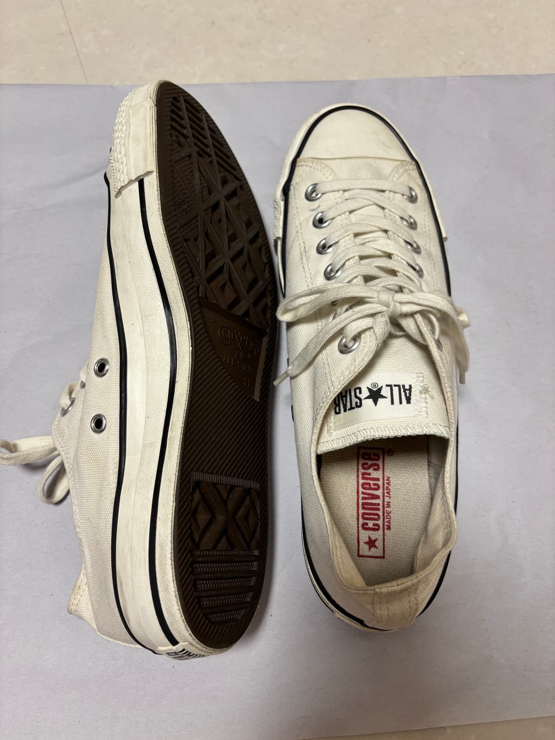 컨버스 척테일러 ox made in japan 9사이즈 상품이미지4