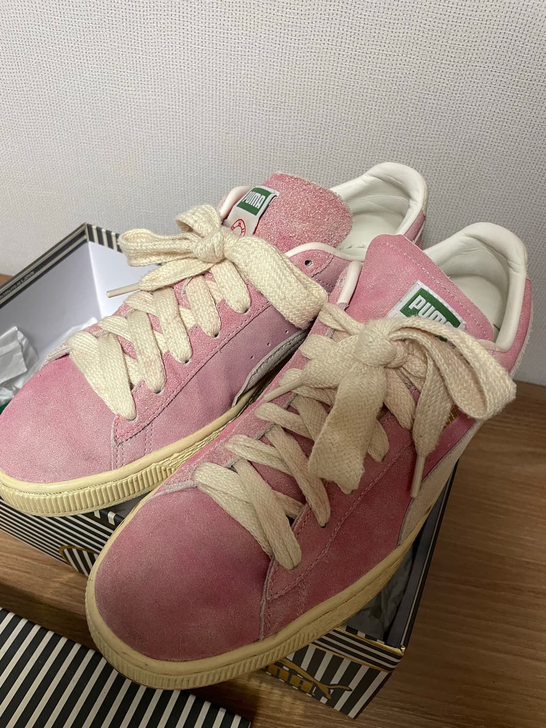 Puma x Rhuigi Suede 푸마 루이지 스웨이드 핑크 상품이미지2