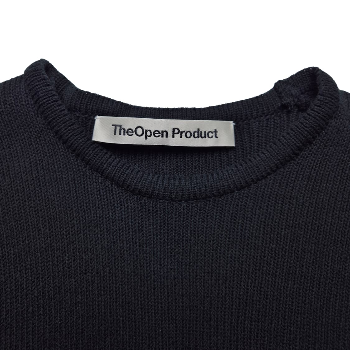 [OS] 더오픈프로덕트 컷아웃 니트 원피스 상품이미지5