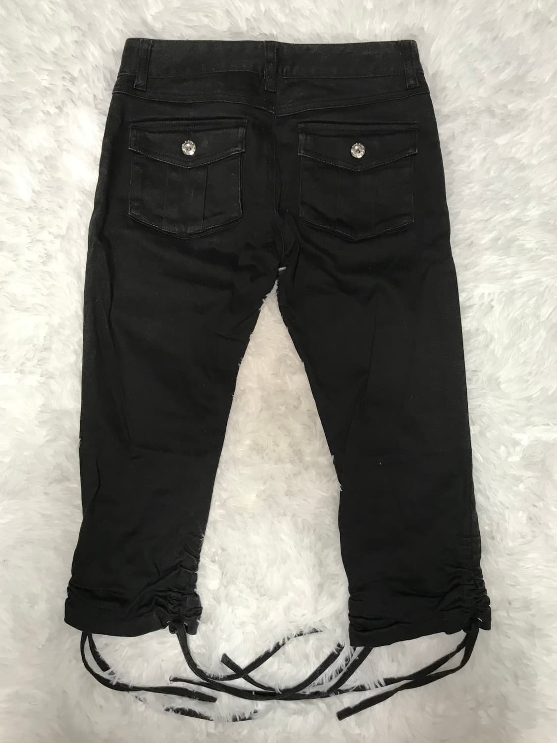 black vintage capri pants 상품이미지2