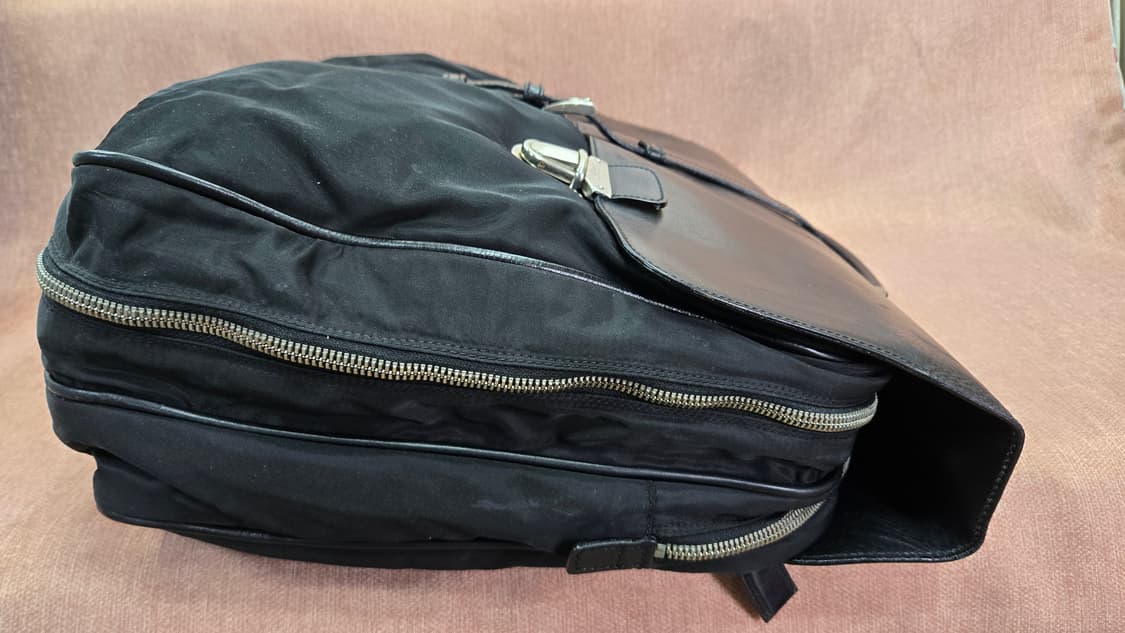 [정품/빈티지] 프라다 테수토 비텔로 브리프케이스 V122 (NERO) 상품이미지5