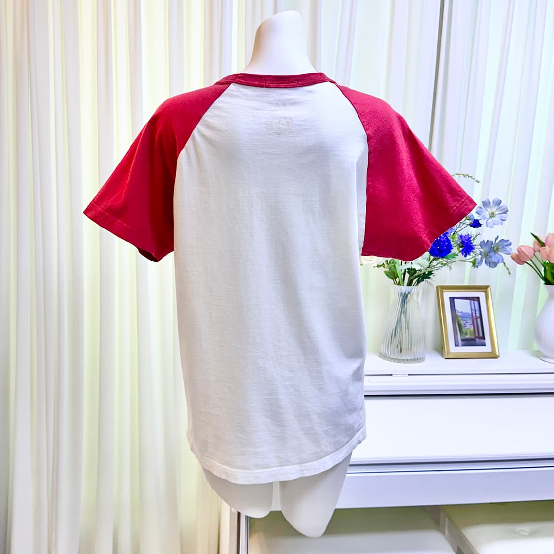 빔즈 빈티지 프린팅 링거티셔츠 상품이미지2