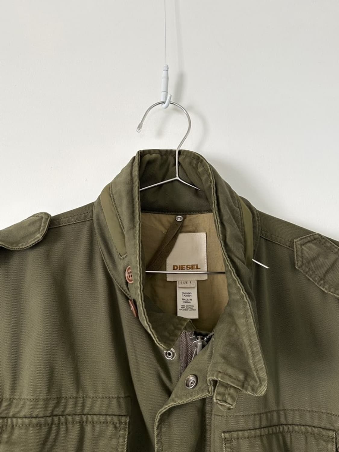 DIESEL sapri jacket / khaki 상품이미지4