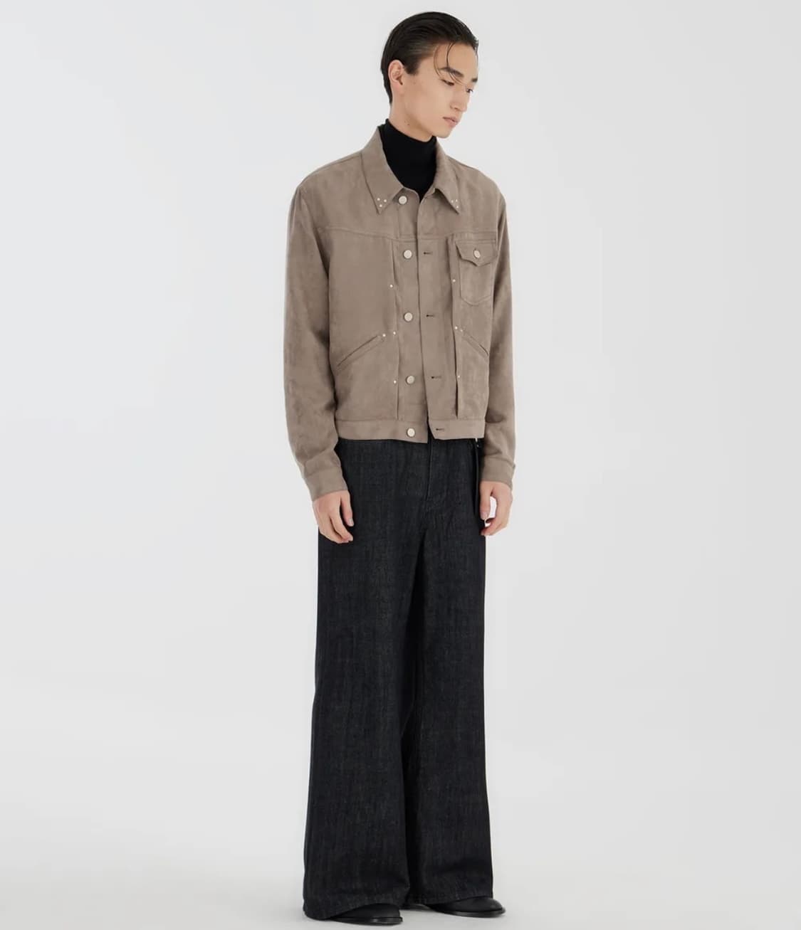 유스 트러커 자켓 Pleated Stud Trucker Jacket 상품이미지2