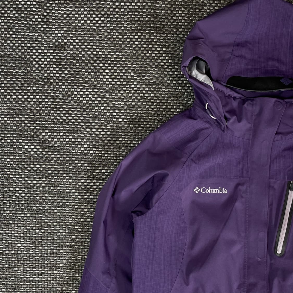 컬럼비아 퍼플 바람막이 M 상품이미지3