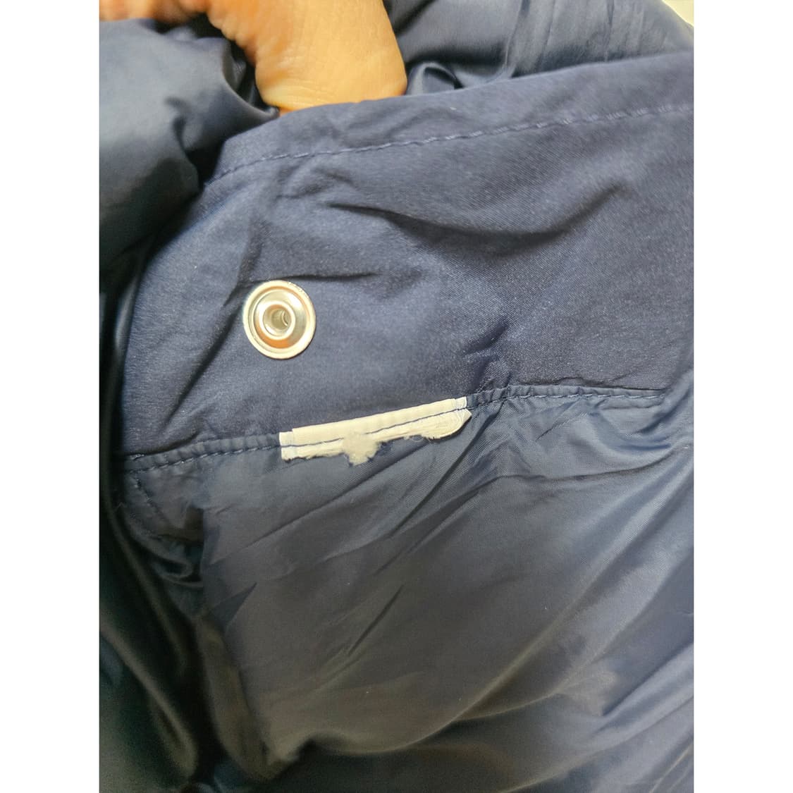 택포) 노스페이스 패딩 M/95 네이비 상품이미지3