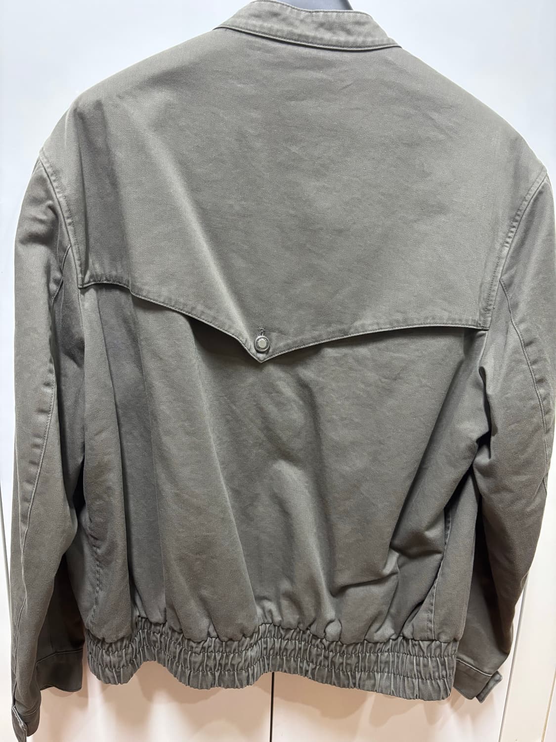 [5(105)]벨리에 세리프 해링턴 자켓 올리브 상품이미지5