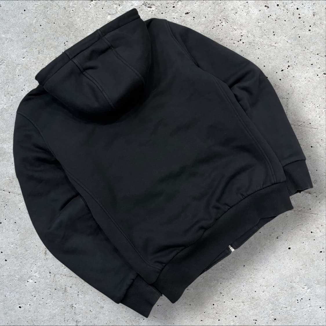 [S] 무스너클 버니 블랙 후드 집업 기모 안감 B695 상품이미지2